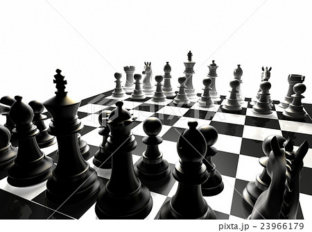 チェスの駒の写真素材