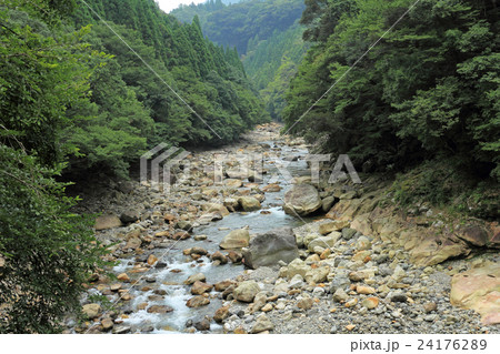 日之影川の写真素材