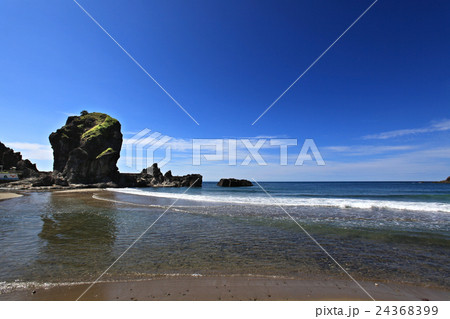 三瀬海水浴場の写真素材