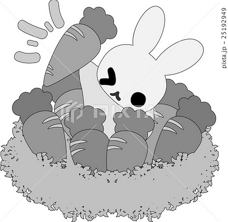 野菜 人参 擬人化のイラスト素材