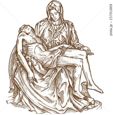 ピエタのイラスト素材 - PIXTA