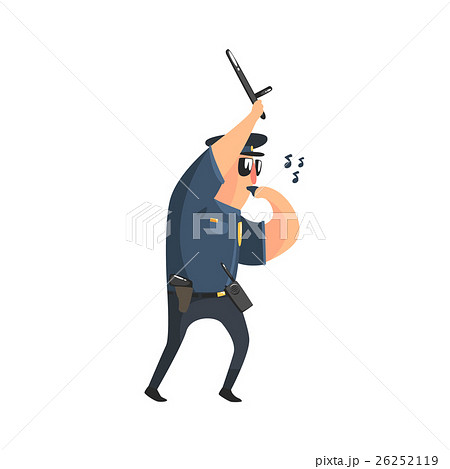 銃 拳銃 ガン ホルスターのイラスト素材