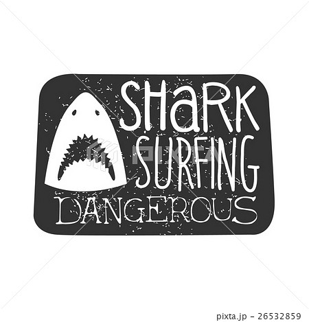 ベクトル ジョーズ 夏 口のイラスト素材