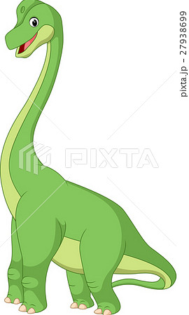 ブラキオサウルスのイラスト素材