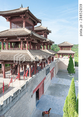 函谷関風景区 中国 河南省霊宝市の写真素材 2529