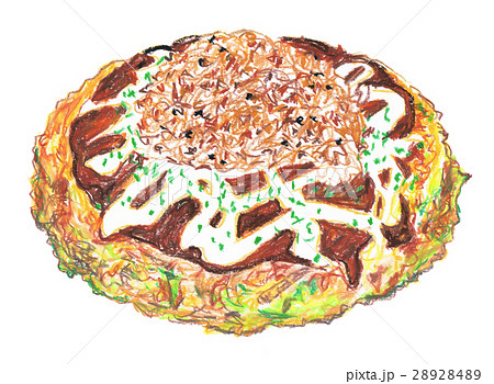 お好み焼きのイラスト素材集 Pixta ピクスタ