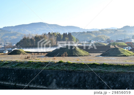 土地改良換地士の写真素材