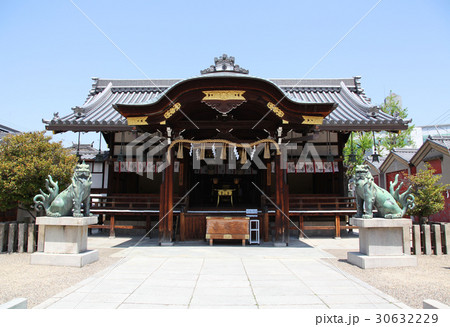 野田恵比寿神社の写真素材