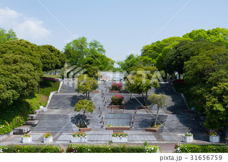 久留米百年公園の写真素材