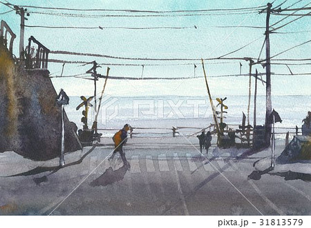 江ノ電のイラスト素材集 ピクスタ