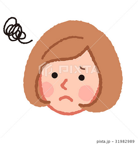 もやもやのイラスト素材