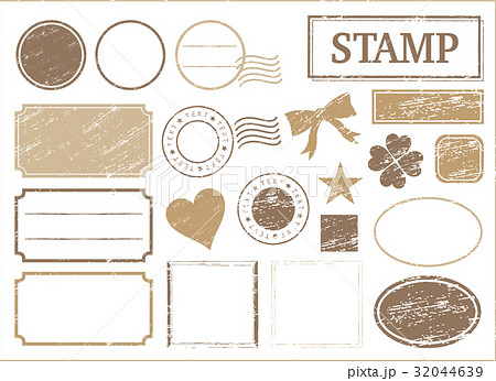 スタンプ ハンコ フレーム レトロの写真素材 - PIXTA