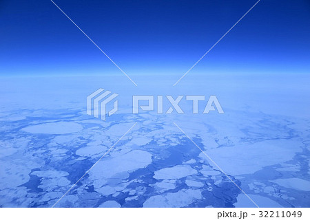 カラ海 北極海 北極圏 海の写真素材