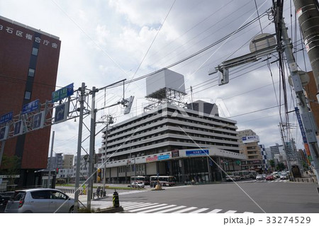 白石区複合庁舎の写真素材 白石区複合庁舎の写真素材
