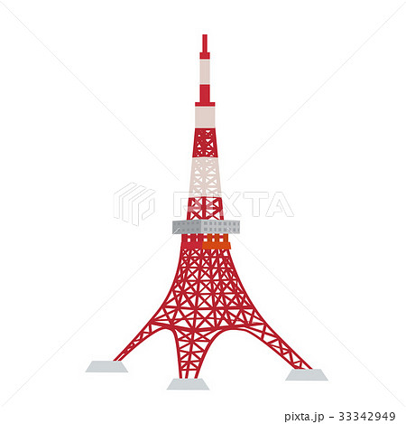 Tokyo Tower Illustrations