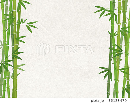 竹 背景用 テクスチャー イラストの写真素材