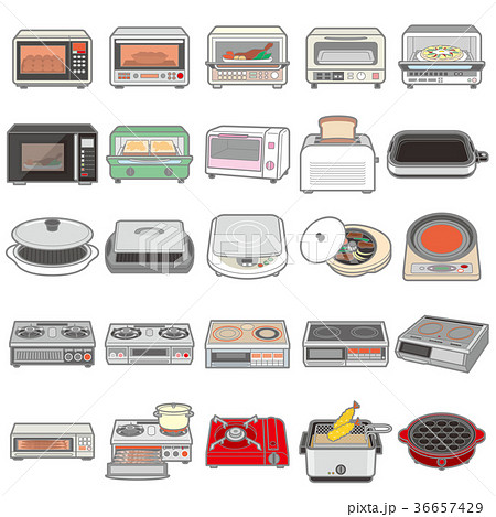 電子レンジのイラスト素材集 ピクスタ