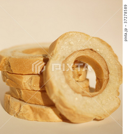 スキヤキ麩 加工食品の写真素材