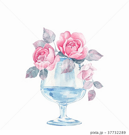 花 きれい 綺麗 イラストのイラスト素材