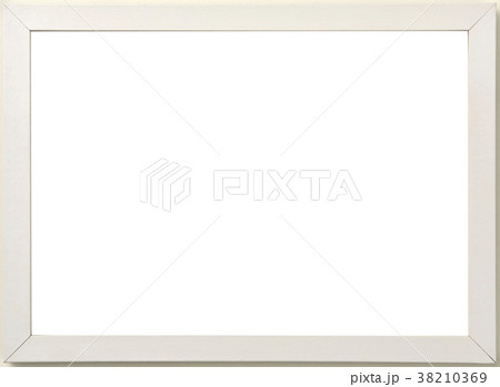 額 白 木 ボックス型の写真素材