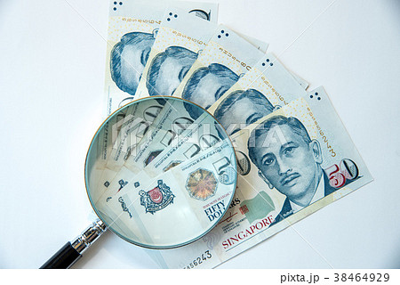 シンガポール ドルの写真素材