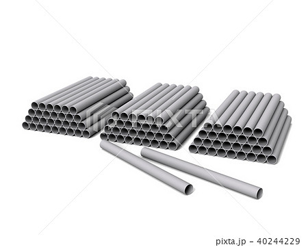 アルミパイプ 工事現場のイラスト素材