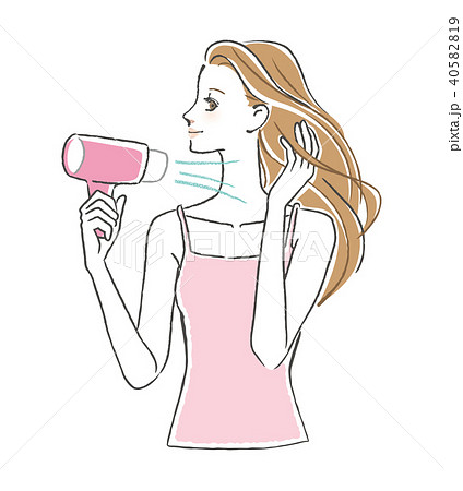 ドライヤーのイラスト素材集 ピクスタ