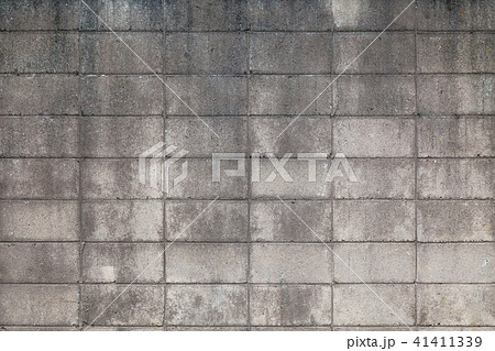 コンクリートブロック テクスチャ ブロック おしゃれの写真素材 Pixta