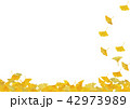 가을 단풍 · 은행 · 나뭇잎 프레임 - 스톡일러스트 [24444236] - Pixta