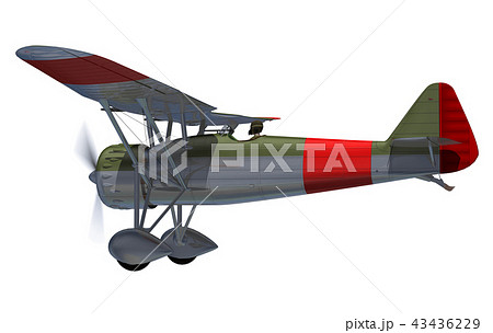 Dewoitine 飛行機 航空機 プロペラ機のイラスト素材