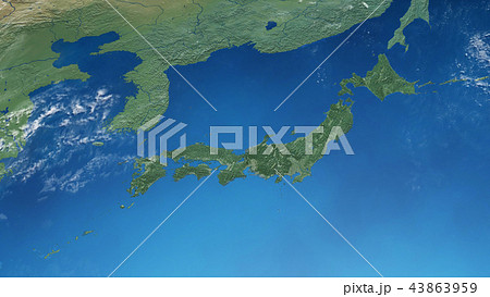 日本列島の写真素材 - PIXTA