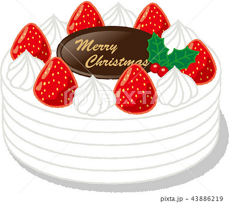 クリスマスケーキのイラスト素材集 ピクスタ