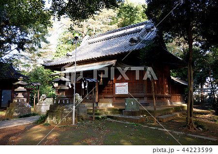 流山市千葉縣寺院和神廟關東照片素材