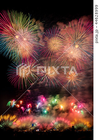 長岡花火の写真素材