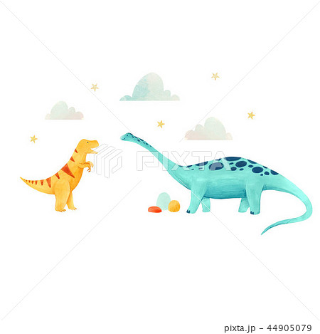 恐竜 ベビー 赤ちゃん 赤ん坊のイラスト素材