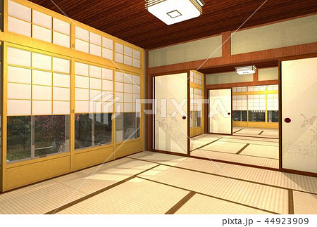 欄間のイラスト素材