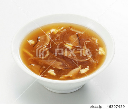 フカヒレスープ フカヒレ スープ フカの写真素材
