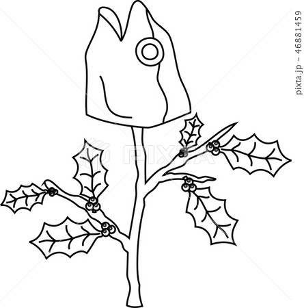 魚 鰯 節分 いわしのイラスト素材 Pixta