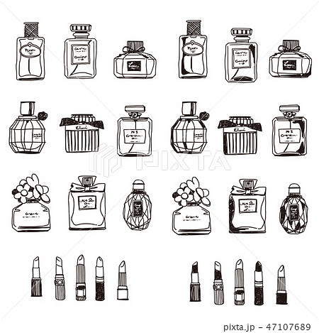 香水瓶 瓶 香水 パヒュームの写真素材