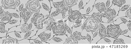 花 つるバラ 薔薇 バラ 背景 模様の写真素材