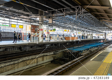 山手線外回りの写真素材