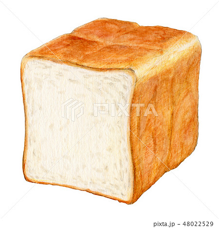 食パン かわいい イラスト パンの写真素材