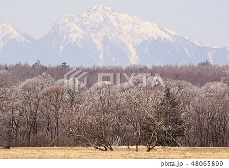 明石山脈 山の写真素材