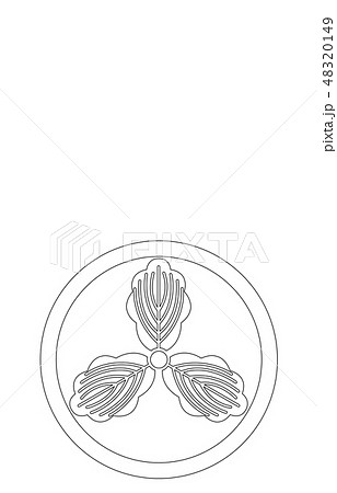 山内家家紋の写真素材