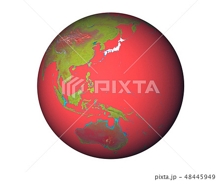 温暖化のイラスト素材