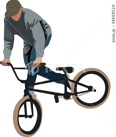 ベクター Bmx 自転車 自転車競技のイラスト素材