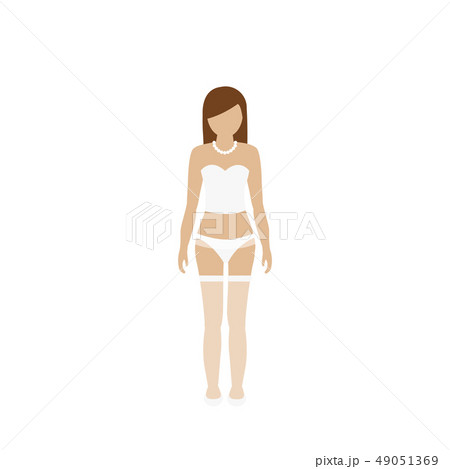 Fashion lingerie set of various female underwear. - Stock Illustration  [14201750] - PIXTA