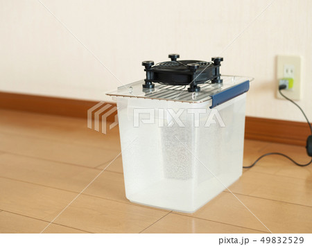 水式空気清浄機の写真素材