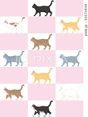 てんちゃん　キジ白、錆猫親子アクリル画2点 てんちゃん様専用 キジ白、錆猫親子アクリル画2点