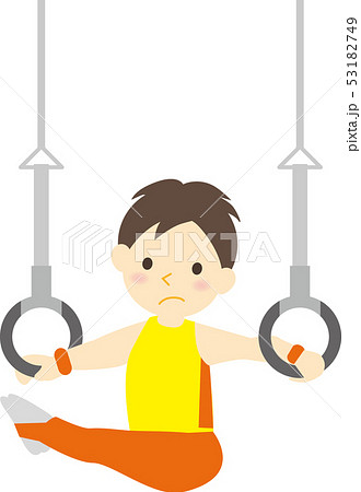 器械体操のイラスト素材